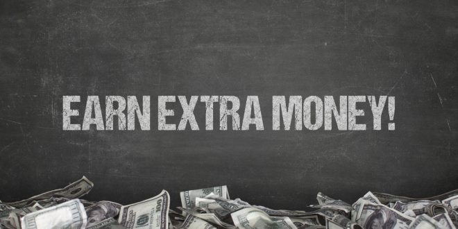 how to earn extra money on the side